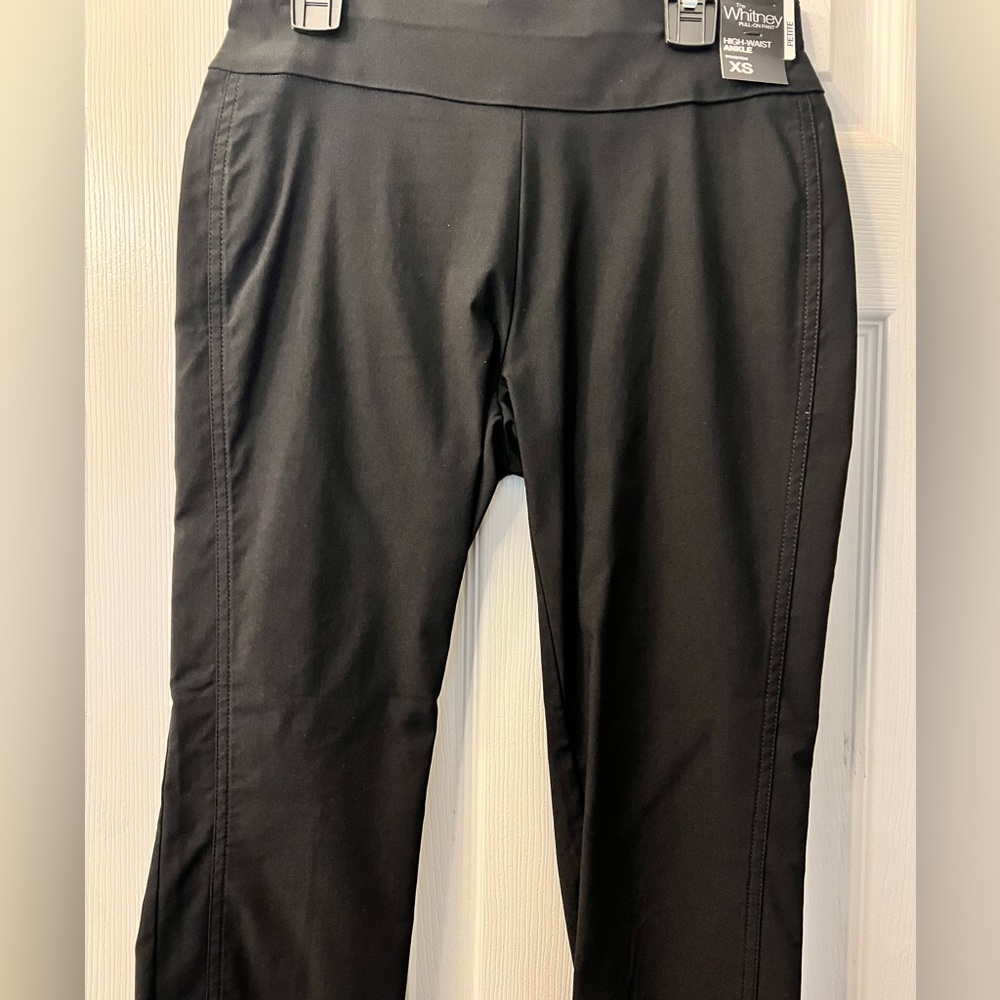 High waist ankle pant